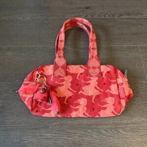 rare like-new kipling shoulder cute under arm purse bag